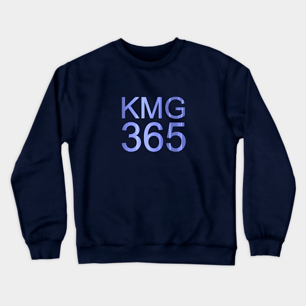 KMG 365 (Blue Metallic) Crewneck Sweatshirt by Vandalay Industries